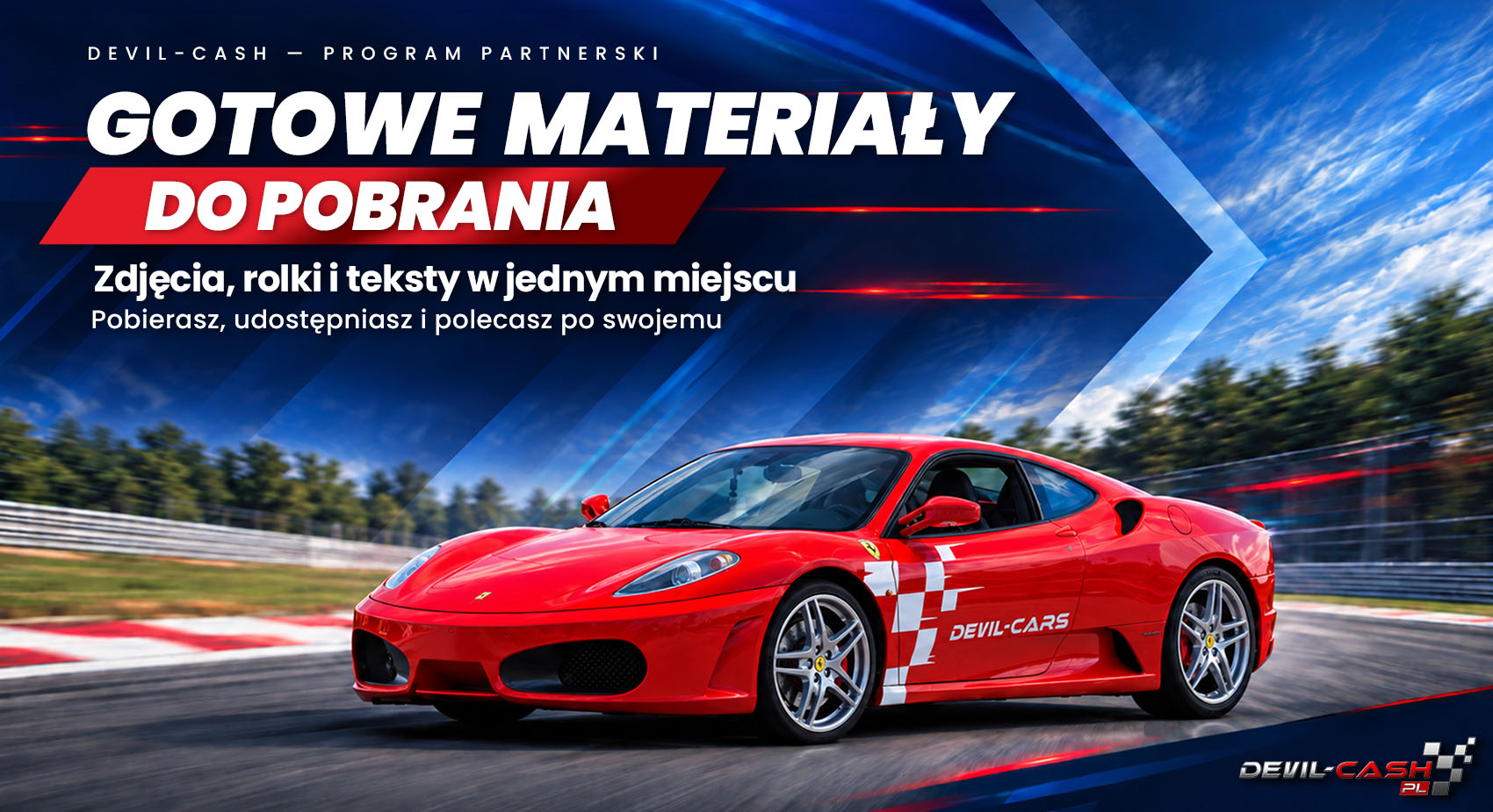 Gotowe materiały do pobrania. Zdjęcia, rolki i teksty w jednym miejscu. Pobierasz, udostępniasz i polecasz po swojemu.